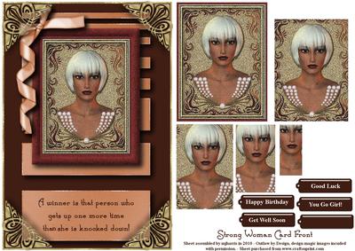 Strong Womanl Card Front