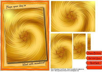 Day of Sunshine Card Front