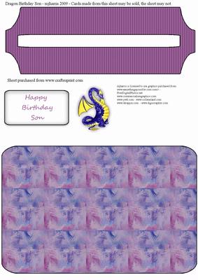Birthday Dragon - Son