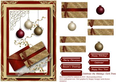 Celebrate the Holidays Card Front