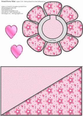 Pink Hearts & Stars Slider