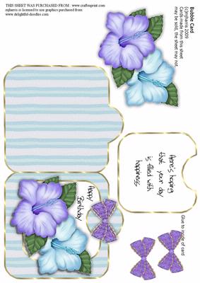 Birthday Bows & Tropical Flowers