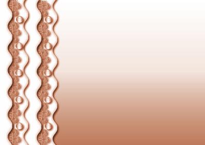 Pearls & Lace Backing Paper in Caramel
