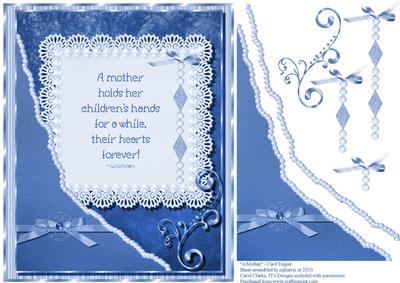 Mother's Day Card Topper
