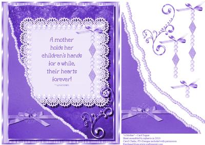 Mother's Day Card Topper 2