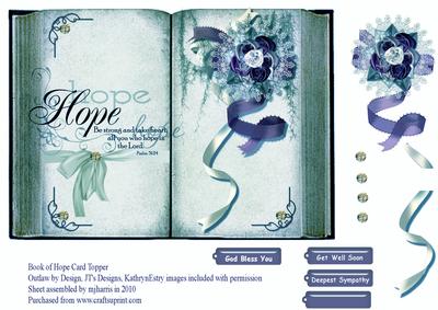 Book of Hope in Teal