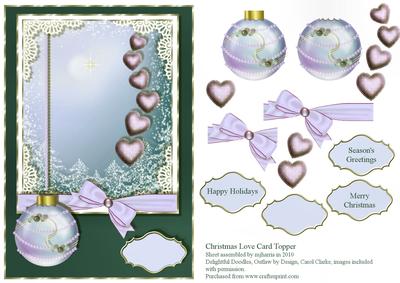 Christmas Love Card Front