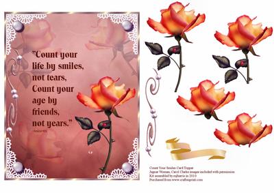 Count Your Smiles Card Front