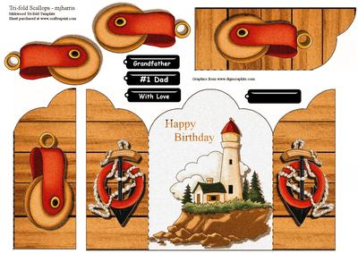 Nautical Male Birthday