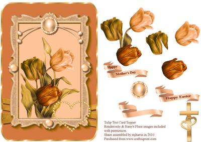 Tulip Trio Card Front