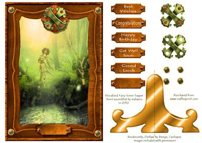 Woodland Fairy Scene