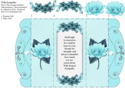 With Sympathy Card