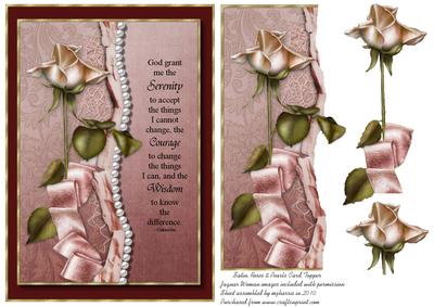 Satin Roses & Pearls
