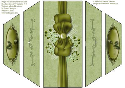 Elegant Passion Theatre Fold Card