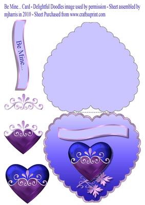 Heart Shaped Valentine Card 2