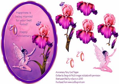 Iris Fairy Anniversary