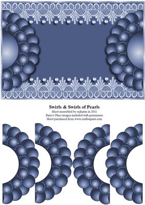 Swirls and Swirls of Pearls 2