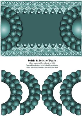 Swirls and Swirls of Pearls 3
