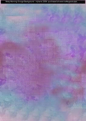 Misty Morning Grunge Background