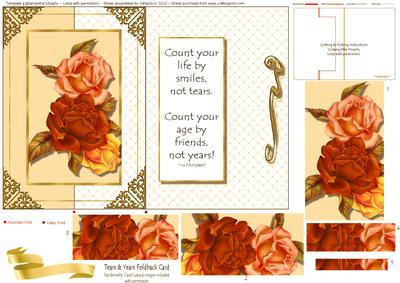 Friends & Smiles Foldback Card 2