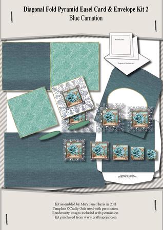 Diagonal Fold Pyramid Card & Envelope Kit 2