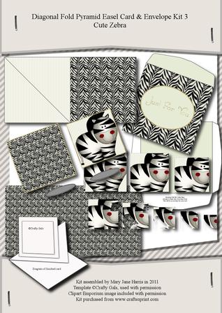 Diagonal Fold Pyramid Card & Envelope Kit 3