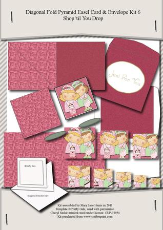 Diagonal Fold Pyramid Card & Envelope Kit 5