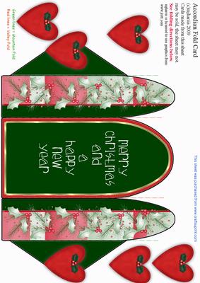 Christmas Hearts & Holly
