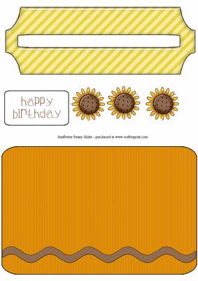 Sunflower Penny Slider
