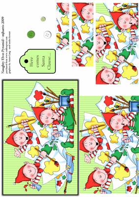Naughty Elves Pyramid
