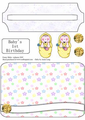 Baby's First Birthday Slider