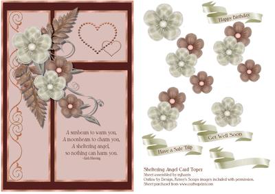 Sheltering Angel Card Front