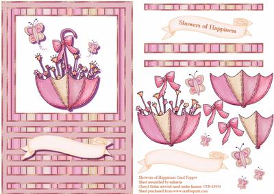 Showers of Happiness Card Front