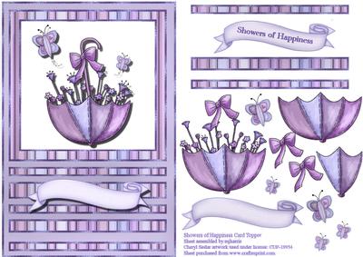 Showers of Happiness Card Front 2