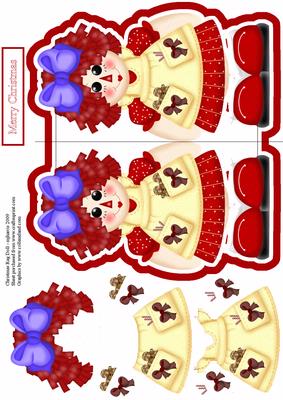 Christmas Rag Doll