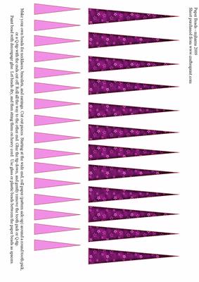 Paper Beads in Perkle Stars