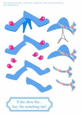 Shoes & Hat Step-by-step