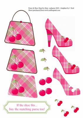 Purse & Shoe Step-by-step
