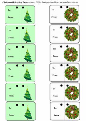 Christmas Gift Tags 2