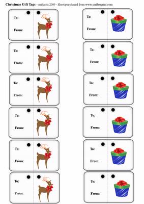 Christmas Gift Tags 3