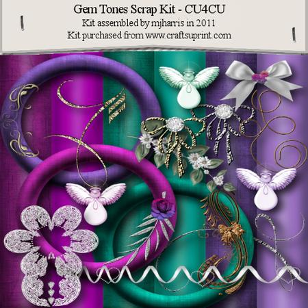 Gem Tones Scrap Kit - Cu4cu