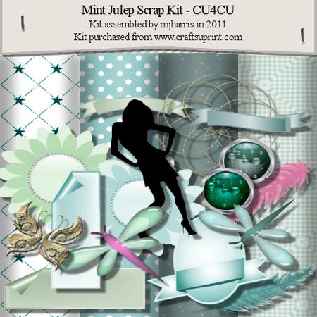 Mint Julep Scrap Kit - Cu4cu