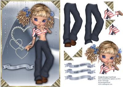 Denim Dreams Card Front