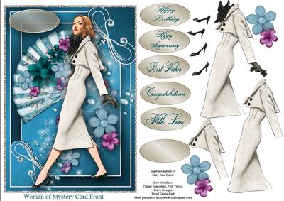 Woman of Mystery Card Front 1