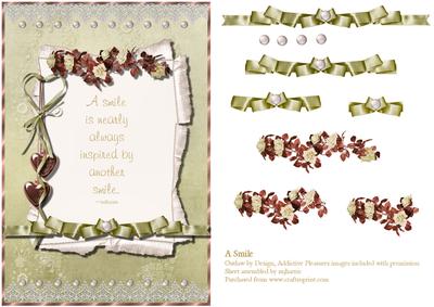 A Smile Card Front Topper 1