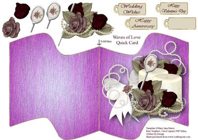 Waves of Love Quick Card