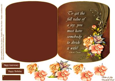 Value of Joy Tri-fold Card 2