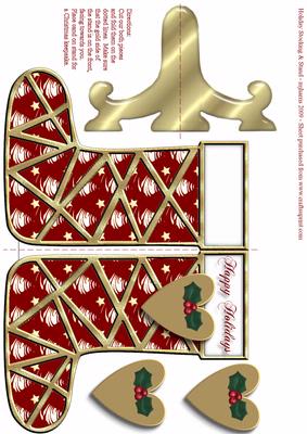 Holiday Stocking & Stand