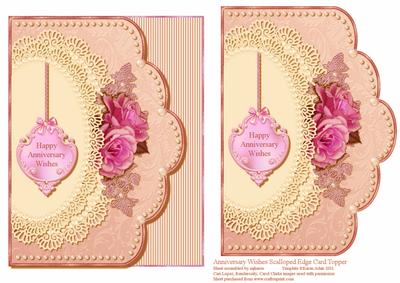Anniversary Wishes Card Topper 2