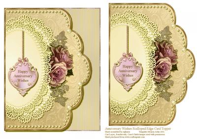 Anniversary Wishes Card Topper 3